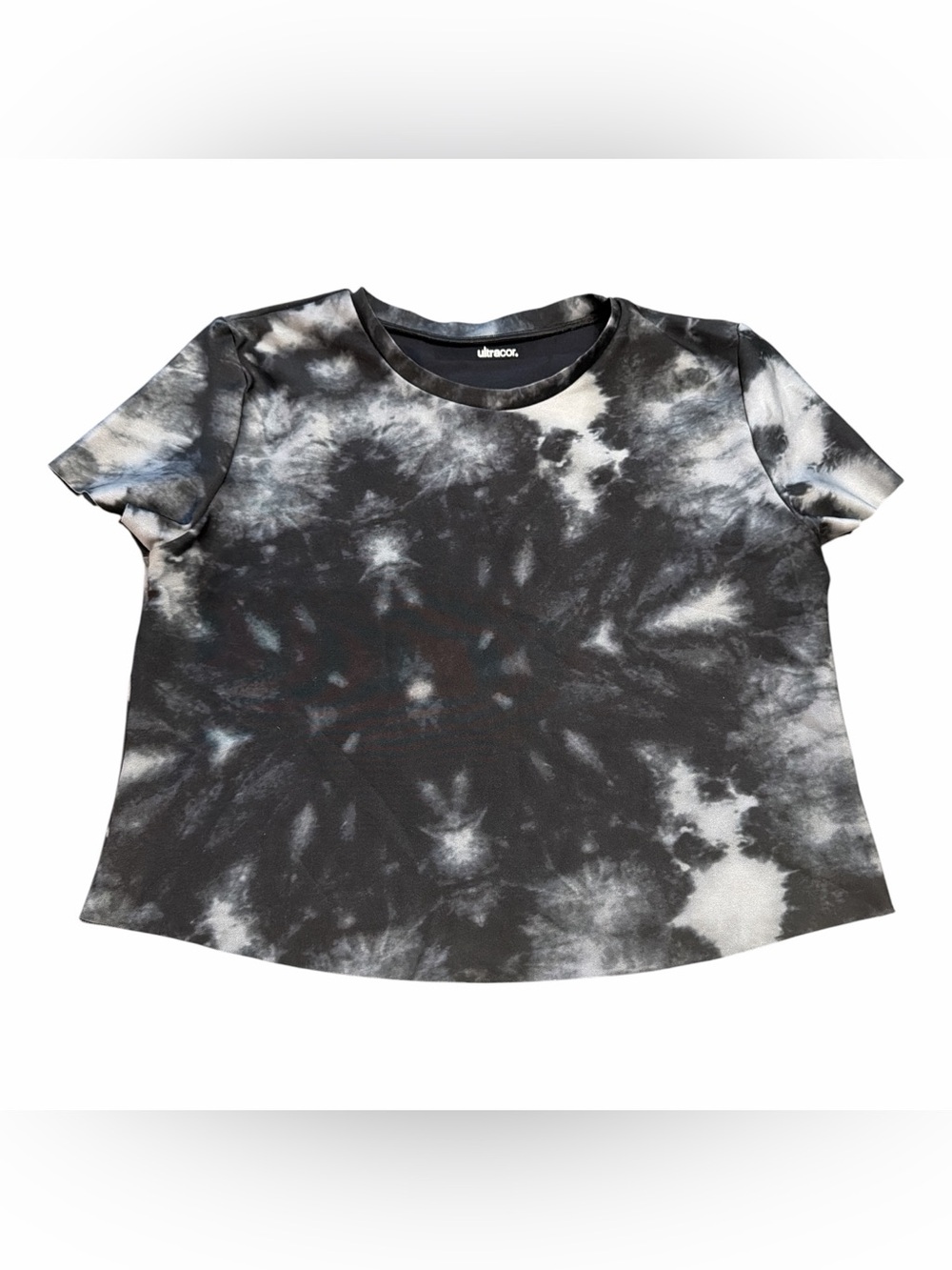 Women’s Ultracor black and Gray Crop Top Size S